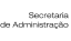 Logo secretaria administração