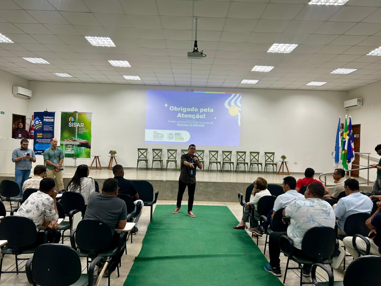 William Ferreira, Gerente Geral de Mobilização Social da SRHS, avaliou como positiva a resposta da Mata Sul à proposta de instalação do modelo Sisar na região. Foto: divulgação SRHS-PE