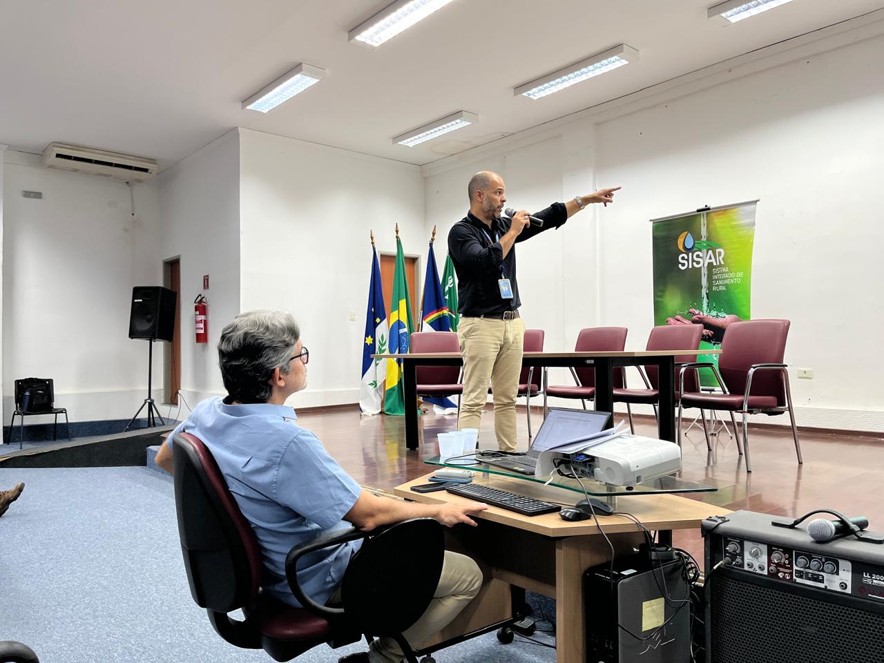 De acordo com Alexandre Santana, gerente técnico do Sisar Pernambuco, redefinição territorial busca mais eficiência na gestão do Sisar. Foto: divulgação Sesan/SRHS-PE